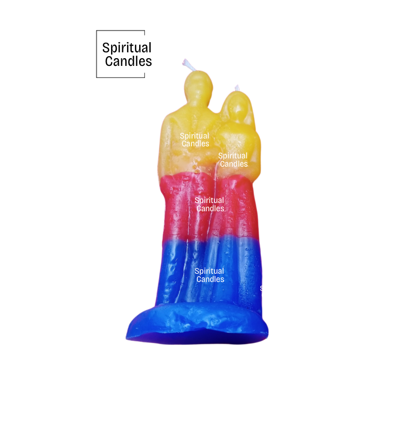 Marriage Couple's Candle, Goodluck & Abundance Candle for Spells, Rituals, Wicca