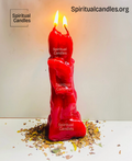 Red Hugging Lovers Couples candle, Hugging candle,Spells, Rituals, Velas De Amor