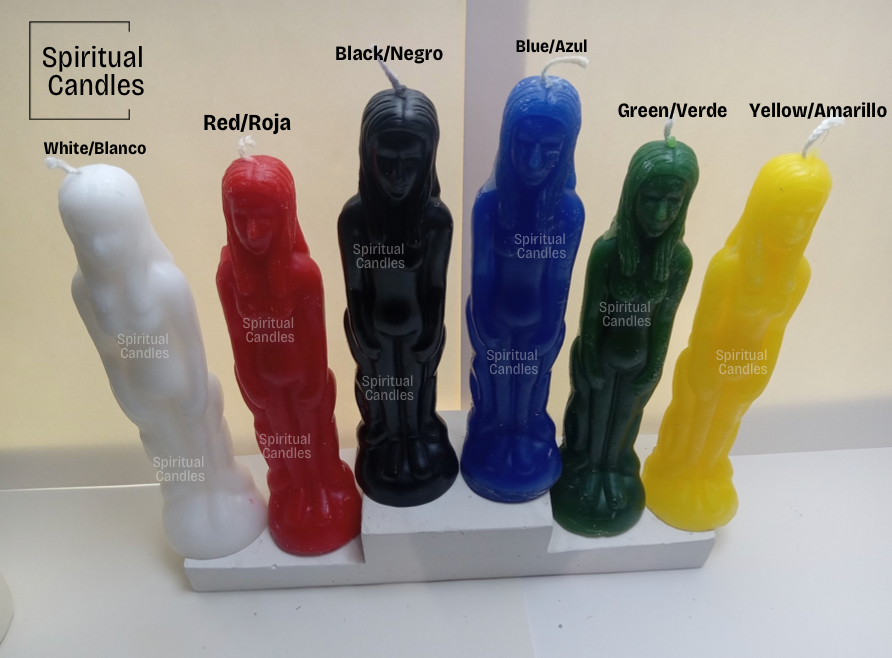 Female Figure Candles, Spell Candles, Ritual Candles, Velas de Mujer Figura