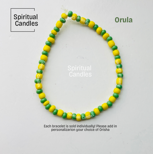 Orula Santeria Orisha Bracelets, Elleke Orisha Pulsars de proteccion de Orula
