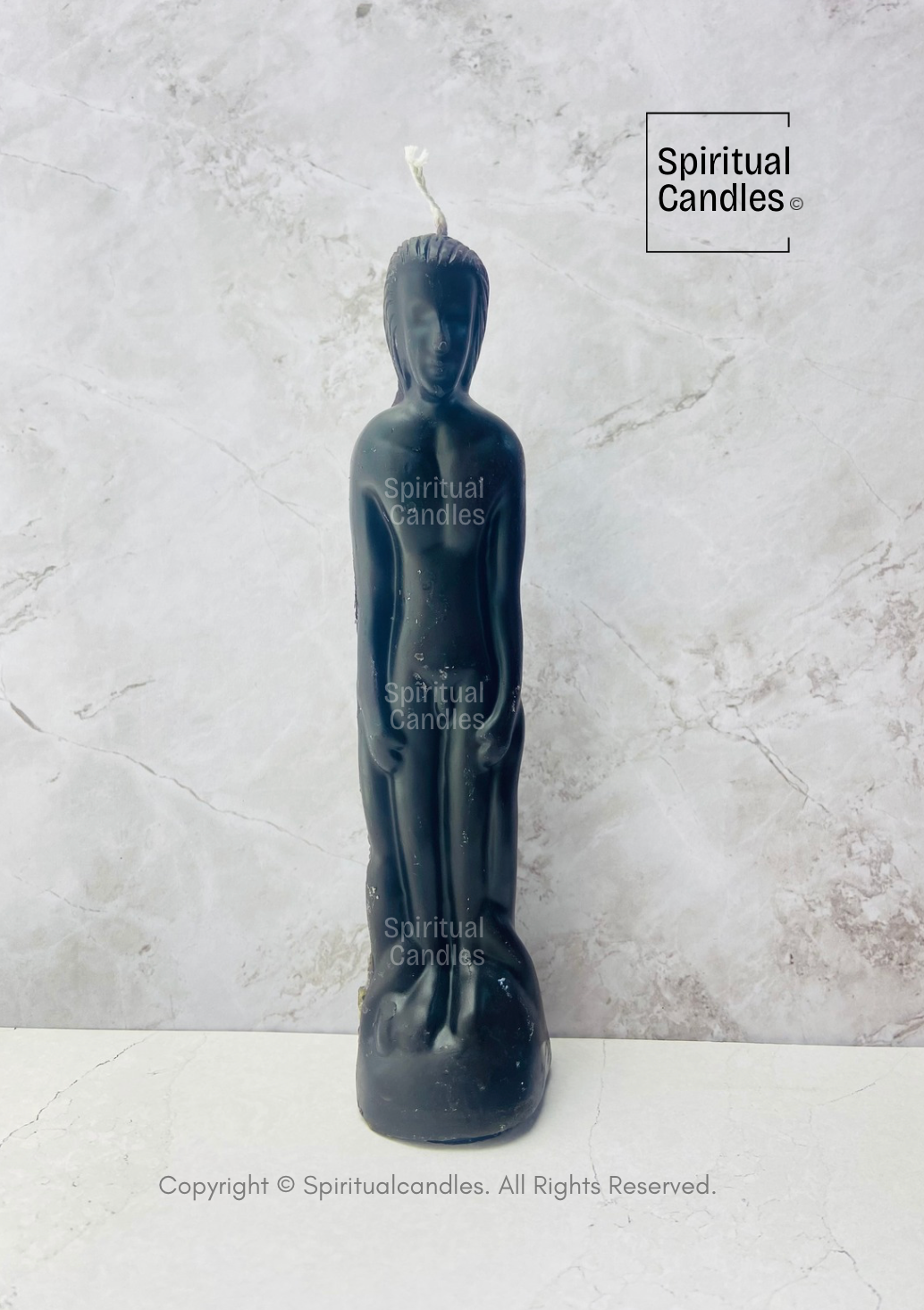 7.5"inch Ritual Male Figure Candle, Female Figure Candle, Couple's Candle, Vela ritual con forma de figura masculina, vela con forma de figura femenina o vela de pareja 7.5" pulgadas