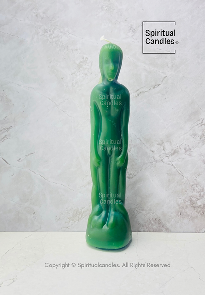 7.5"inch Ritual Male Figure Candle, Female Figure Candle, Couple's Candle, Vela ritual con forma de figura masculina, vela con forma de figura femenina o vela de pareja 7.5" pulgadas