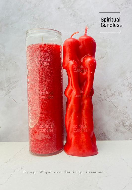 Love Spells, Love & Domination Figure Candles, Come To Me, Velas de amor